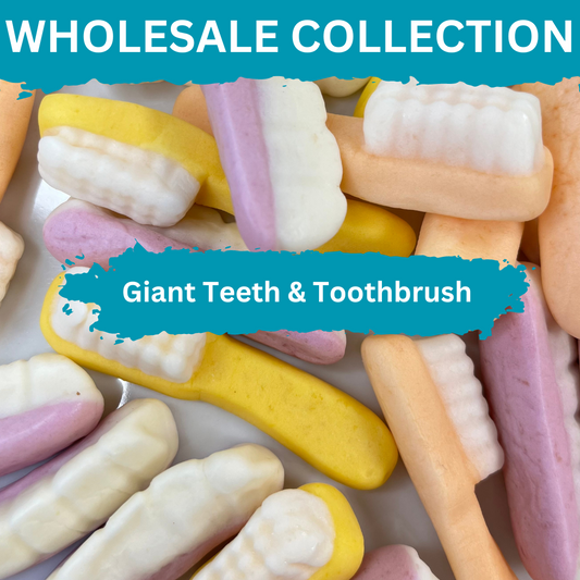 Wholesale Giant Teeth & Toothbrush